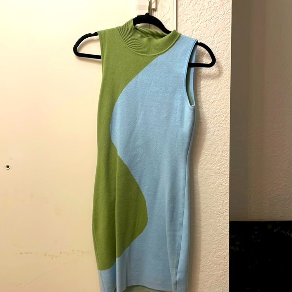 Bodycon Marbled Dress